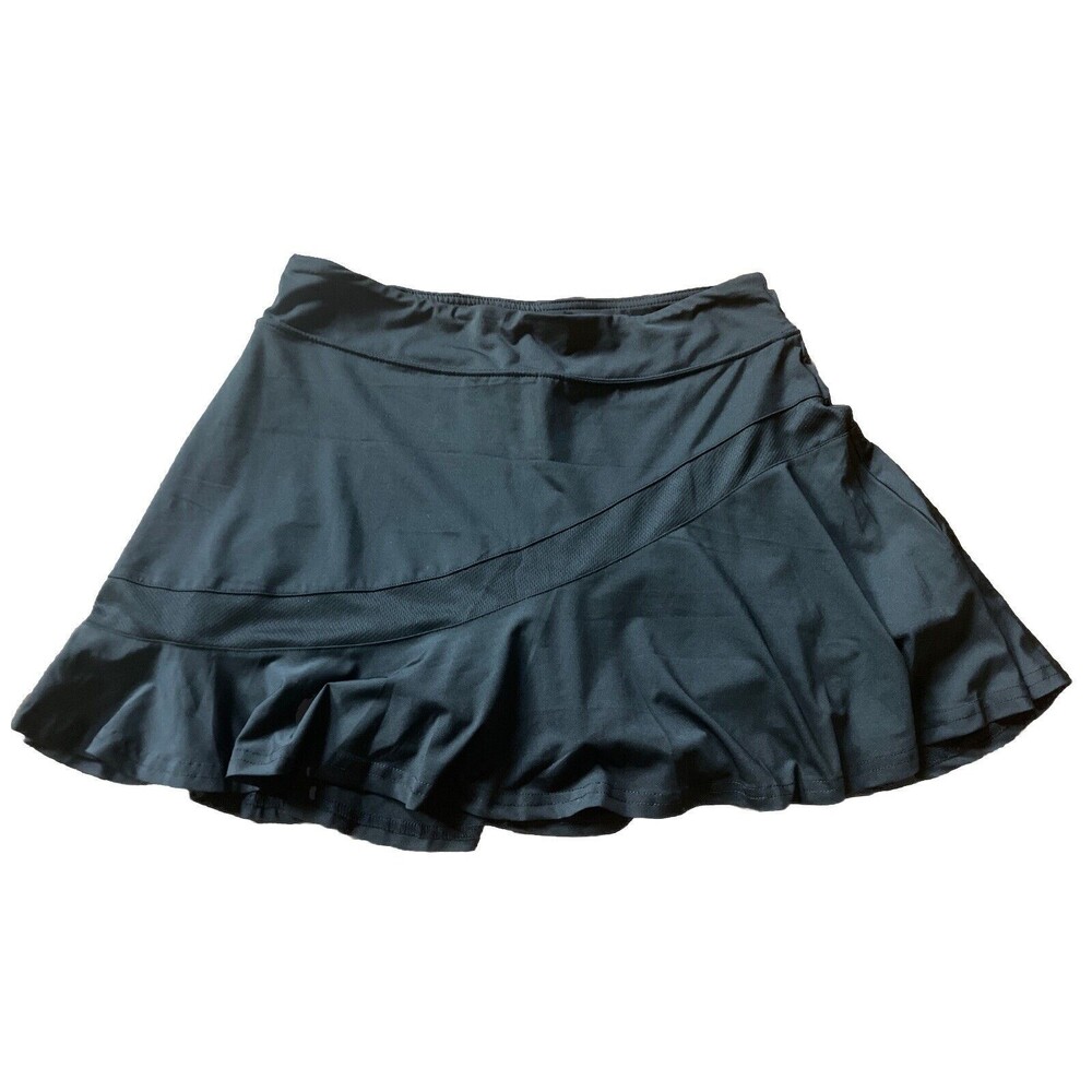 Ekouaer Women's Black XL Active Performance Skort Lightweight Skirt NWT